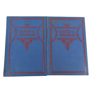 Lloyd C. Douglas 2 Book Lot: White Banners & Magnificent Obsession Collier HC